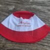 Bob Terre des Basques rouge et blanc logo montagne - dessus