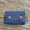 Porte-monnaie cuir basque Kika Maro Marine