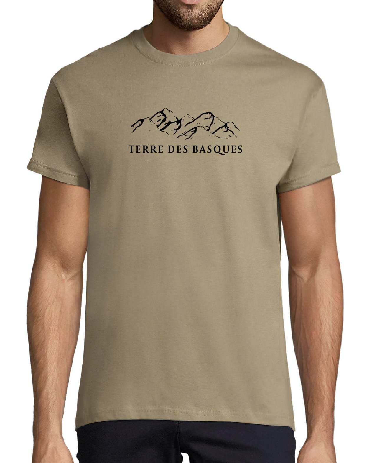 T-shirt Homme Terre des Basques